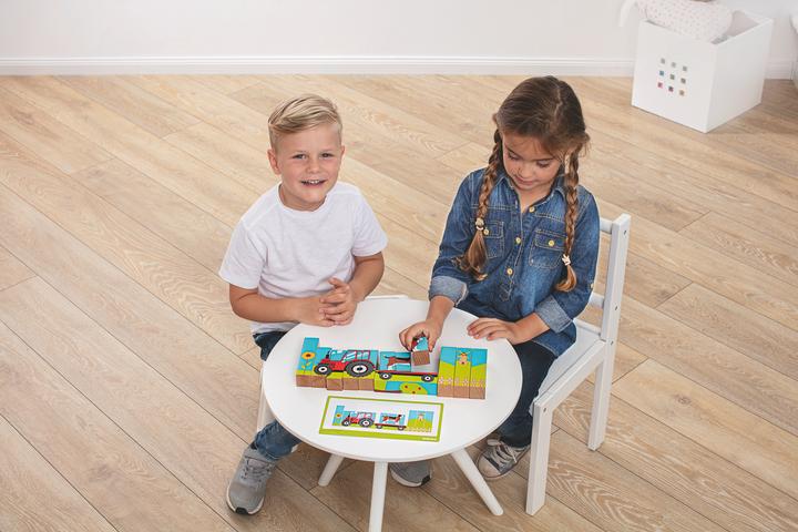 Image du produit Beleduc Puzzle à assembler La ferme (12 pièces)