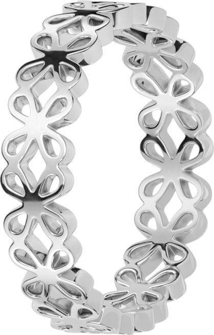 Immagine prodotto Star Piercing Anello in argento con fiori collegati (senza ottone, Acciaio chirurgico 316L)
