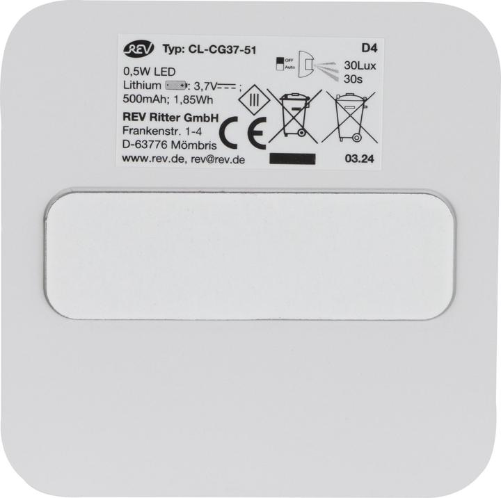 Immagine prodotto REV Kompaktleuchten mit Bewegungsmelder (3 m)