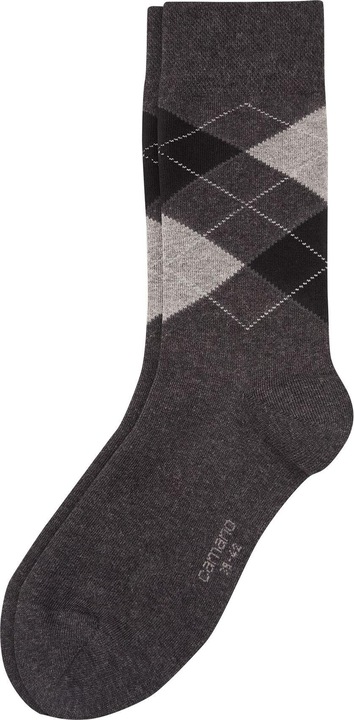Produktbild Camano Men ca-soft classic argyle Socken 4p (4er Pack, 39, 42)