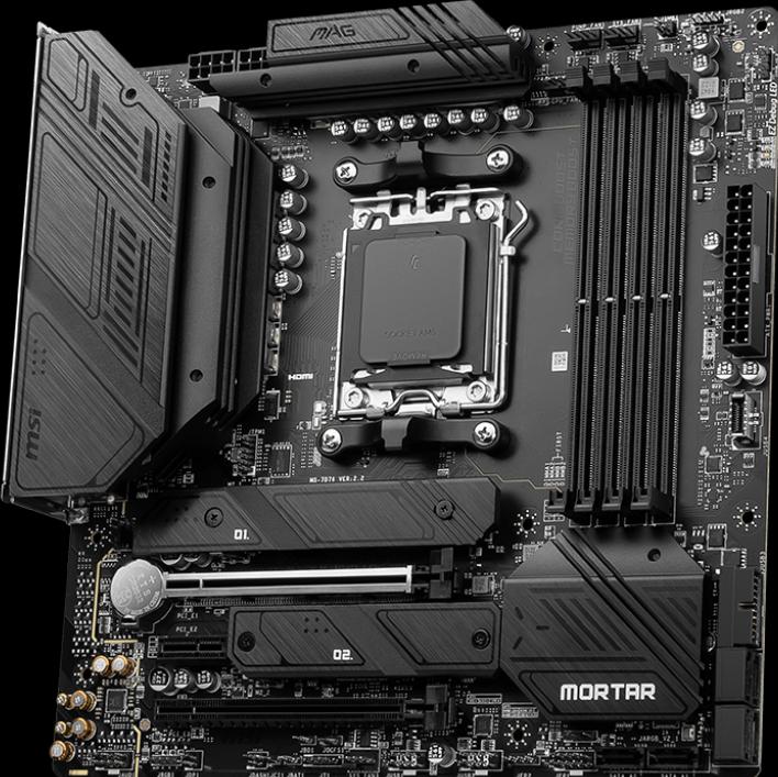Image du produit MSI MAG B650M Mortar WIFI (AM5, AMD B650, mATX)