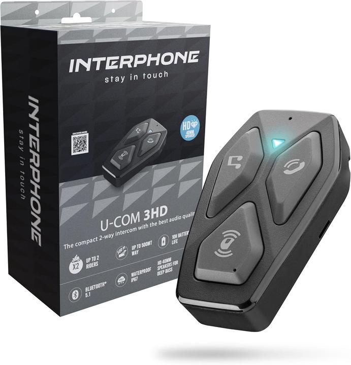 Immagine prodotto Interphone Custodia Bluetooth UCOM3 HD (Set di 1)