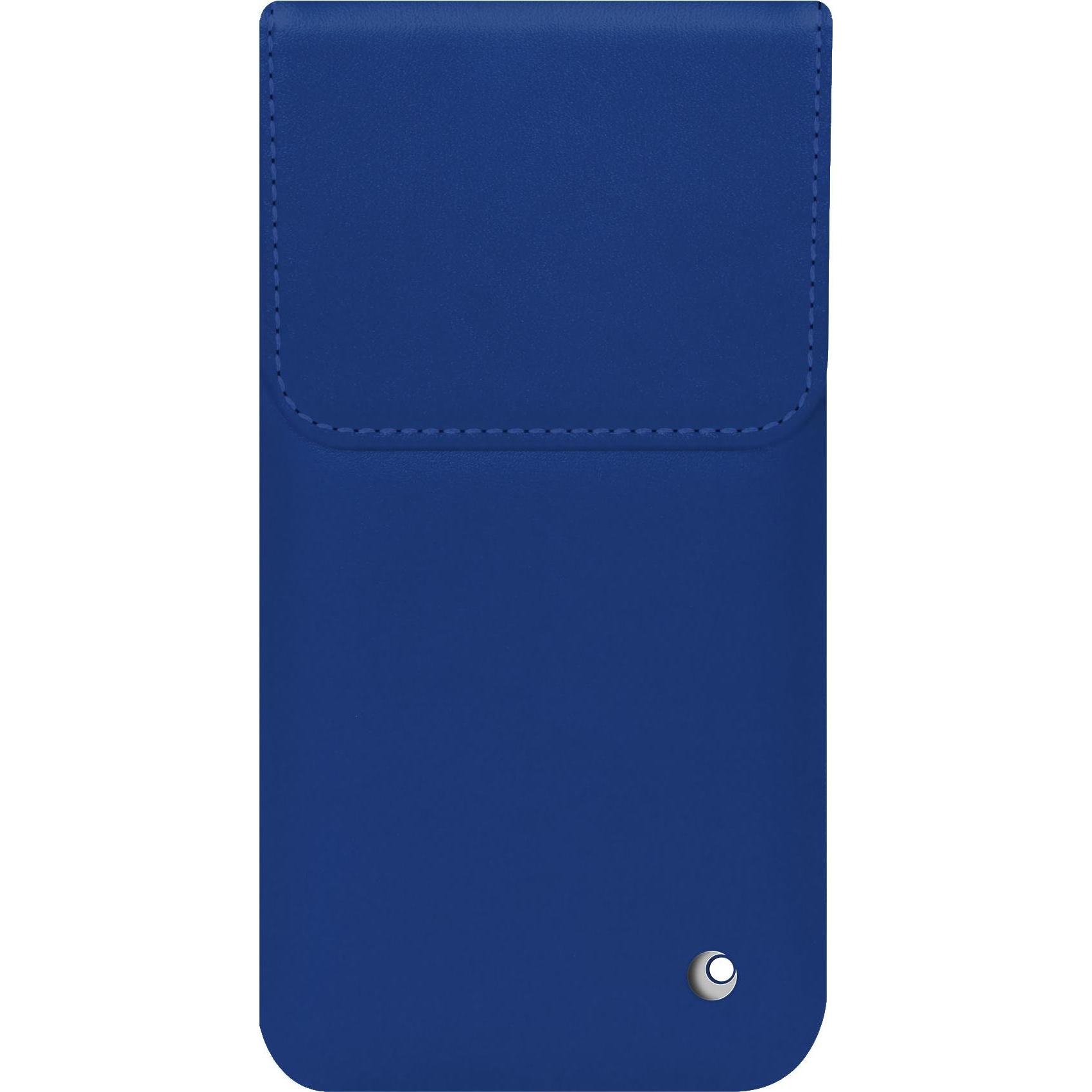 Noreve Lederschutzhülle (Apple iPhone 16), Smartphone Hülle, Blau