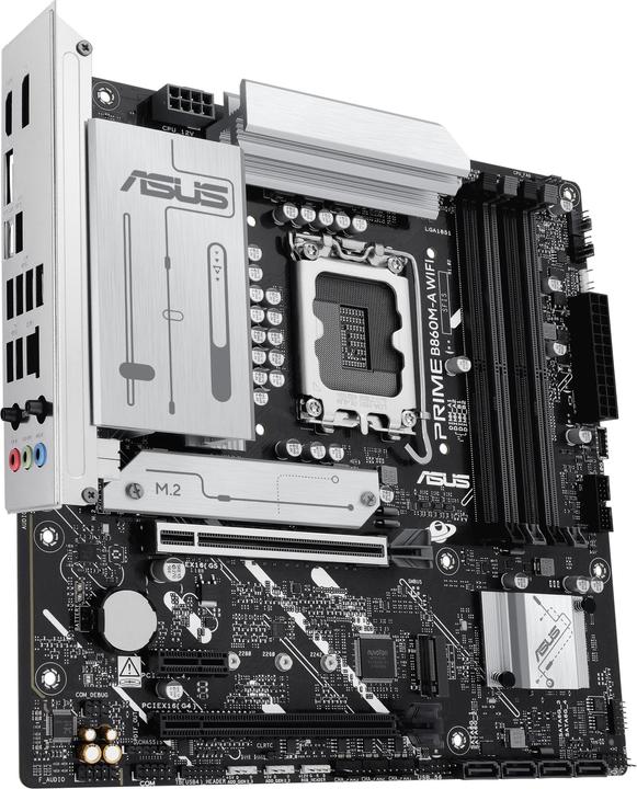 Actual product image ASUS PRIME B860M-A WIFI (LGA 1851, Intel B860, mATX)