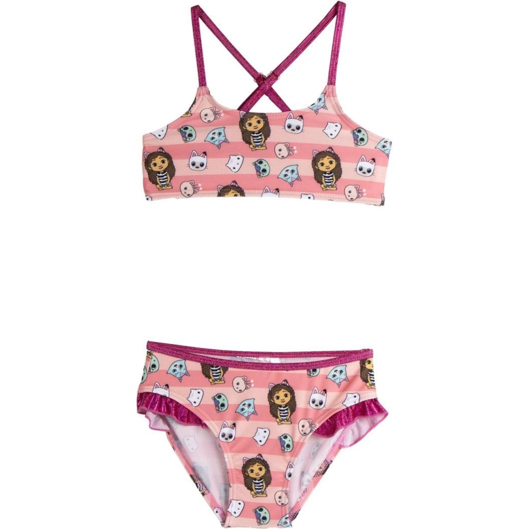 Disney, Bikini, Bikini Gabby’s Dollhouse, Rosa, (110)