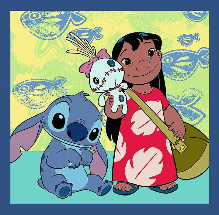 Immagine prodotto Trefl 3 in 1 Puzzle - Lilo & Stitch (50 pezzi)