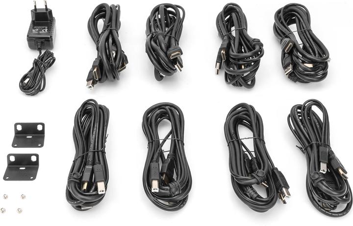Produktbild Digitus Desktop 8 Port HDMI KVM Switch Single View