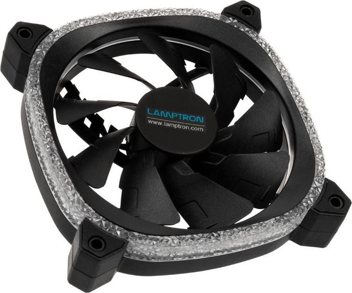 Produktbild Lamptron Diamond+ ARGB 120mm Triple Lüfter Kit (120 mm, 3x)