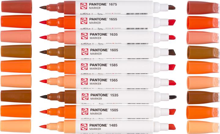 Immagine prodotto Talens Pantone Marker Set 9x Rot, Strichstärke: Keine Angabe (9x)