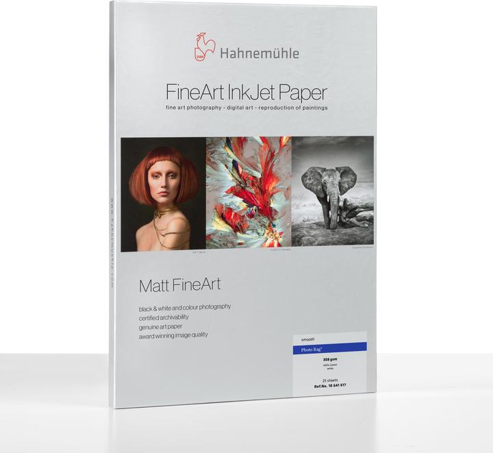 Actual product image Hahnemühle Photo Rag A3+ 25 sheets (188 g/m², A3+, 25 x)