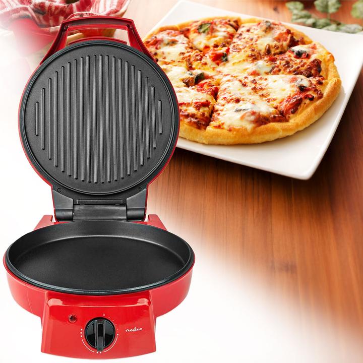 Image du produit Nedis FCPM100FRD Machine à pizza, aluminium