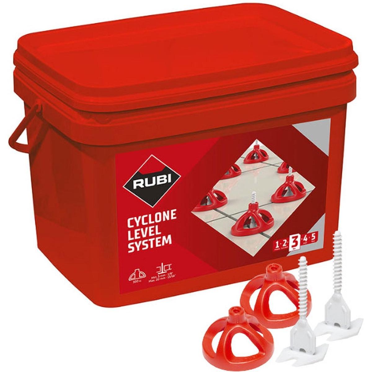 Rubi, Accessori di posa, Set di livellamento per piastrelle 1,5 mm 35964