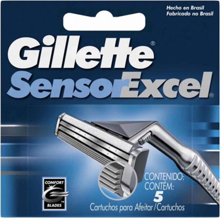 Produktbild Gillette Sensor Excel (5 x)