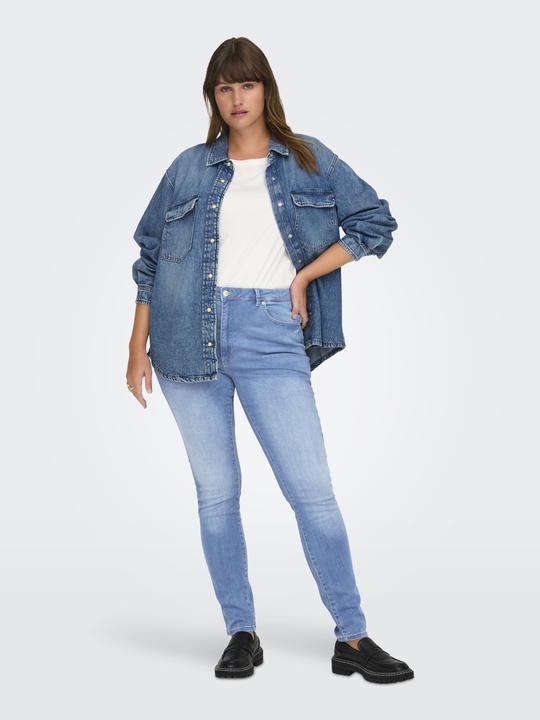 Produktbild Only CARFOREVER Hohe Taille Skinny Fit Jeans Skinny Jeans (54)