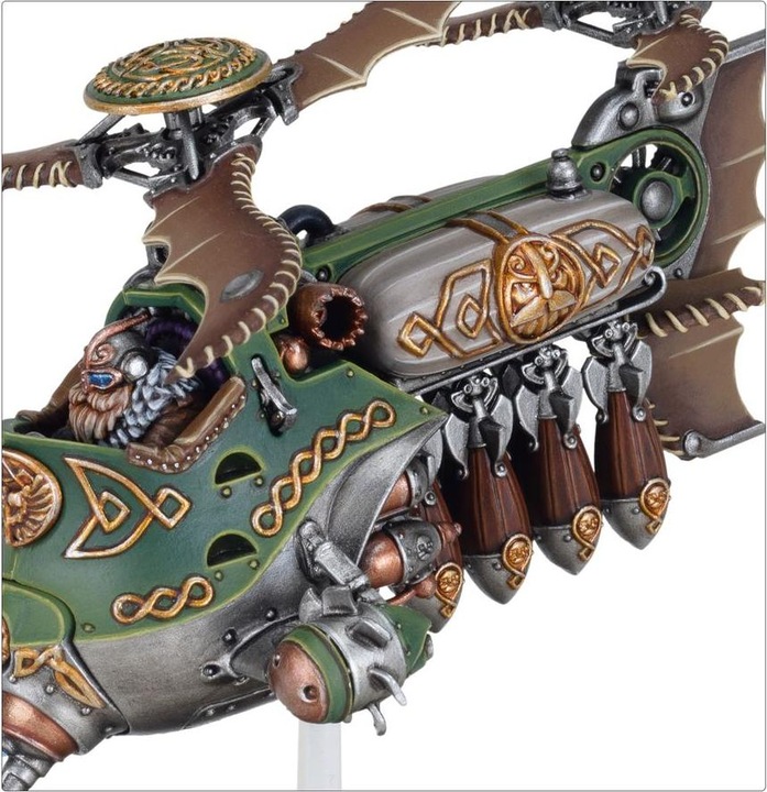 Image du produit Games Workshop Warhammer ToW - La montagne Dwarfen abrite des gyrocoptères et des gyrobombardiers (Matières plastiques)