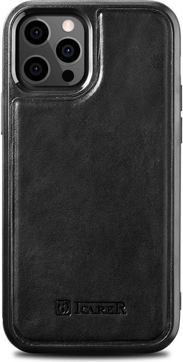 Produktbild iCarer Hülle Standard-Tasche aus echtem Leder (Apple iPhone 12 Pro Max)