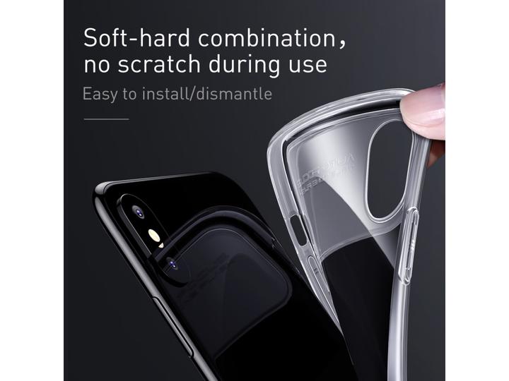 Immagine prodotto Baseus Serie Lotus Custodia per iPhone Xs in TPU morbido (Apple iPhone XS)