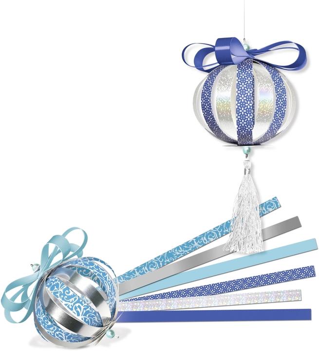 Produktbild Ursus Bastelset Mini Paper Balls Festive Ornaments