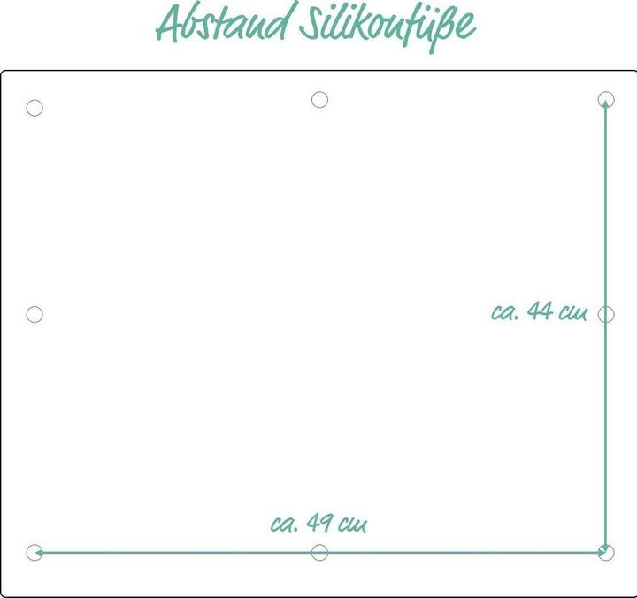 Produktbild Zeller Present Herdblende-/Abdeckplatte