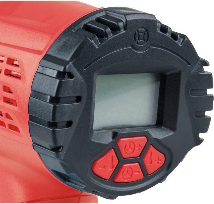 Actual product image KS Tools Hot air gun set, digital, 5 pcs.