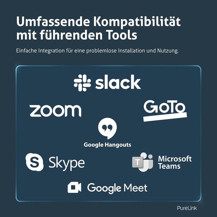 Actual product image Purelink Vuelogic - Huddle Space Videobar - VB200 - All-in-one 4K Camera, Microphone and Soundbar