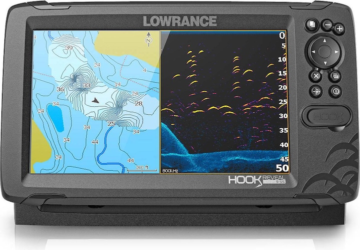 Actual product image Lowrance Hook Reveal 9 Fishfinder, Chartplotter