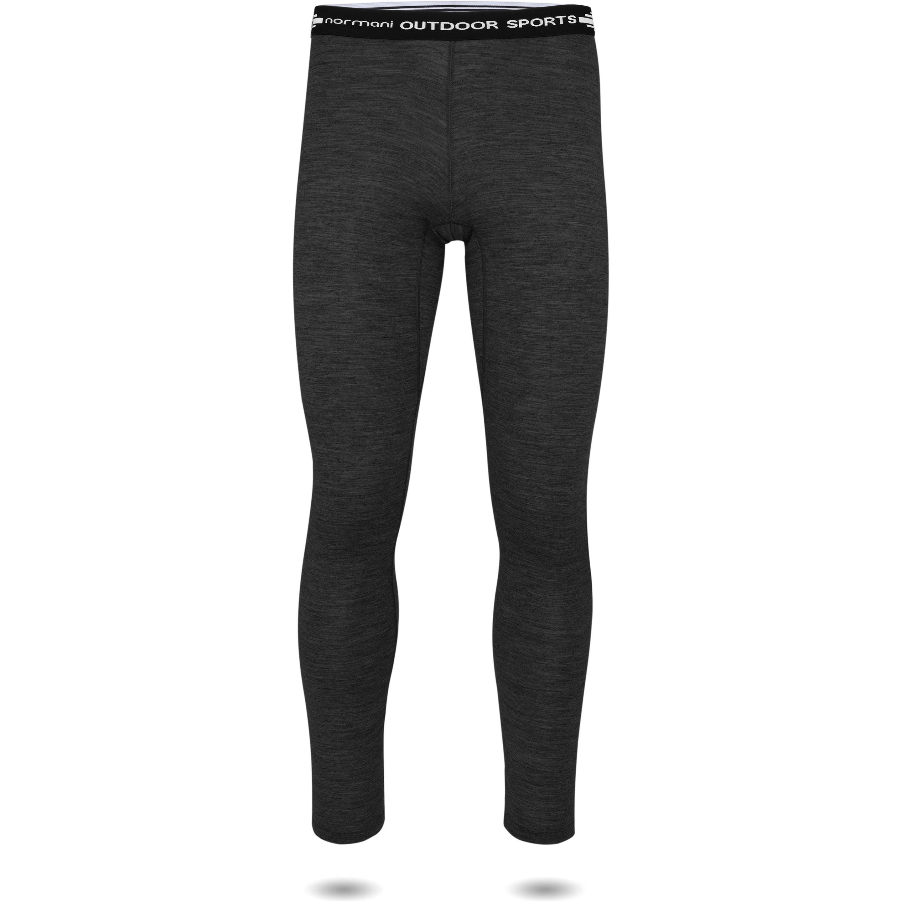 Normani, Herren, Funktionsunterhose, Herren Merino Unterhose Sydney (S), Grau, S