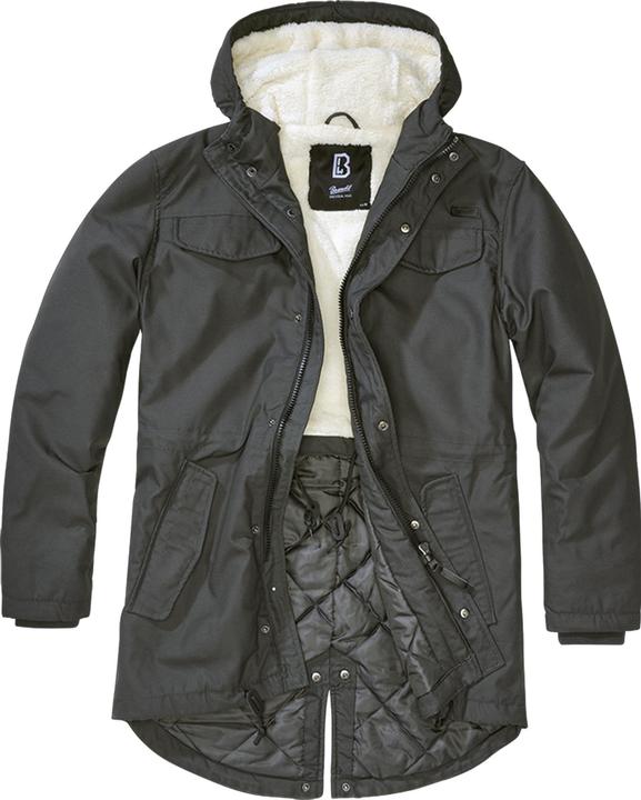 Produktbild Brandit Marsh Lake Teddyparka Grösse L Farbe Anthrazit (L)
