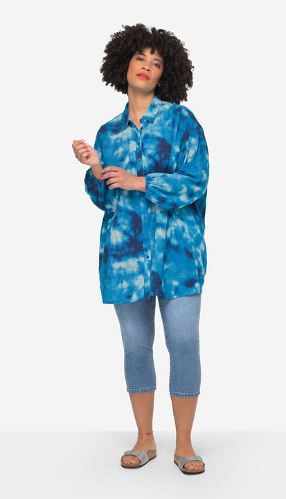 Produktbild Angel of Style Musselin-Hemdbluse, Batikmuster (52)