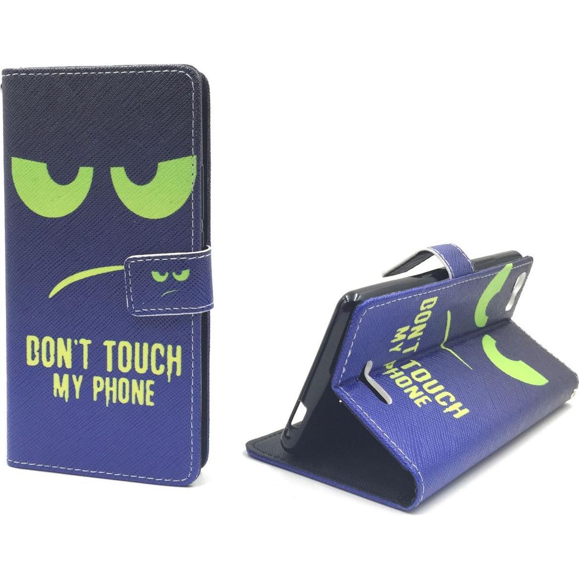 König Design Schutz Handy Hülle für Wiko Fever 4G Case Cover Tasche Wallet Etui Handyhülle (Wiko Fever 4G), Smartphone H...
