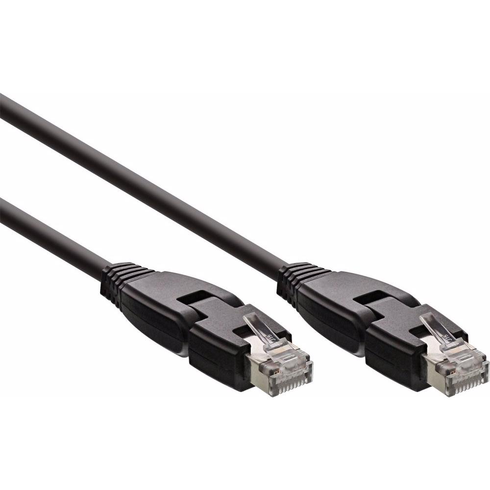 InLine Patchkabel 180° (S/FTP, CAT6a, 1 m), Netzwerkkabel