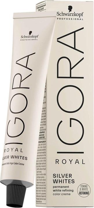 Actual product image Schwarzkopf Igora Royal IR Dove Grey Permanent Hair Colour 60ml (Dove grey)