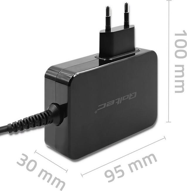 Image du produit Qoltec PD 120W Chargeur rapide turbo | 5-28V | 3-4 5 A | USB-C | Noir (120 W)
