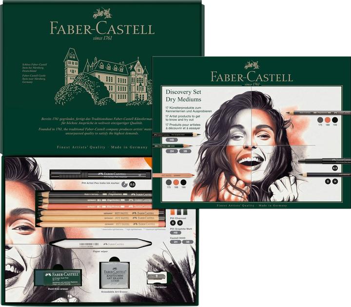Actual product image Faber-Castell Farbstift Discovery Set (17 x)