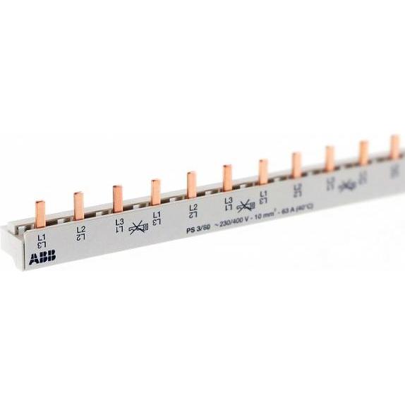 ABB, Verteilerschrank Zubehör, Stromschiene 3-Phasen 60-Module
