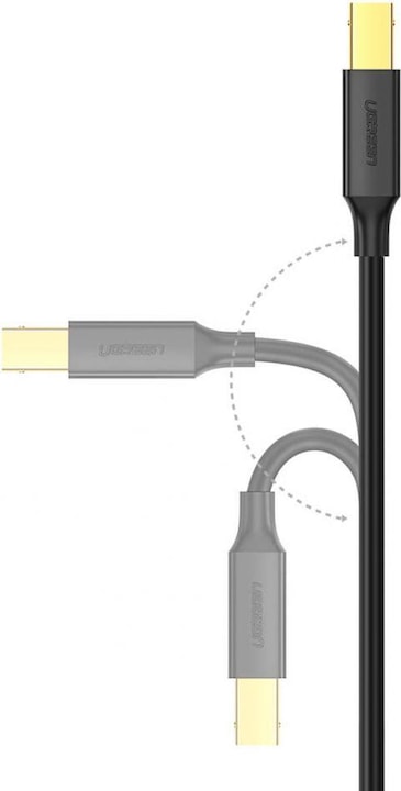 Produktbild Ugreen USB A – USB B (5 m, USB 2.0)