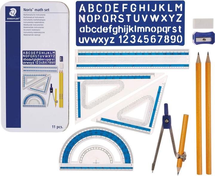 Produktbild Staedtler ® Noris® Set - Mathematische Instrumente (15 cm)