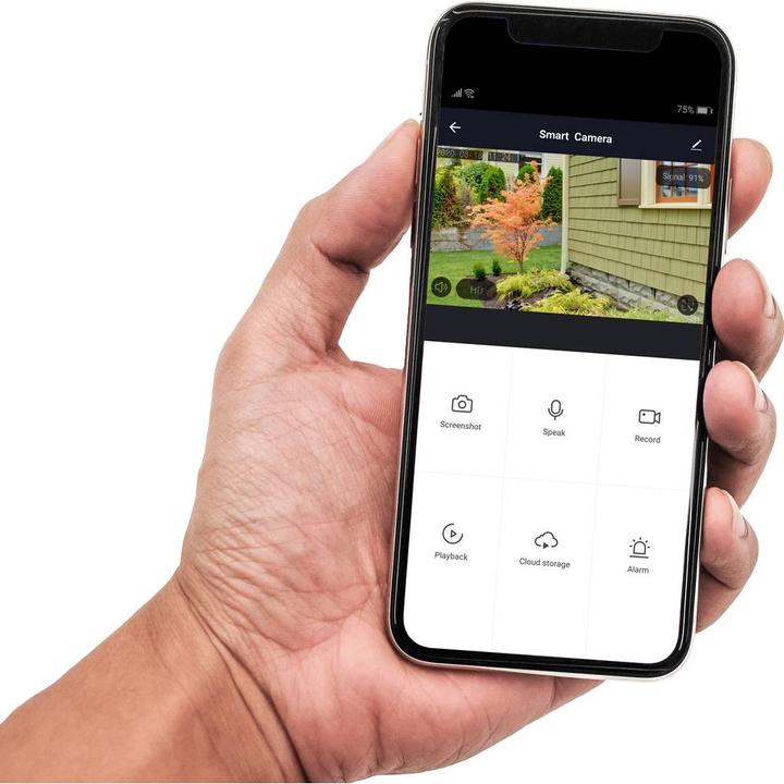 Image du produit Sygonix Caméra de surveillance WLAN Caméra extérieure 1080P (1920 x 1080 Pixels)