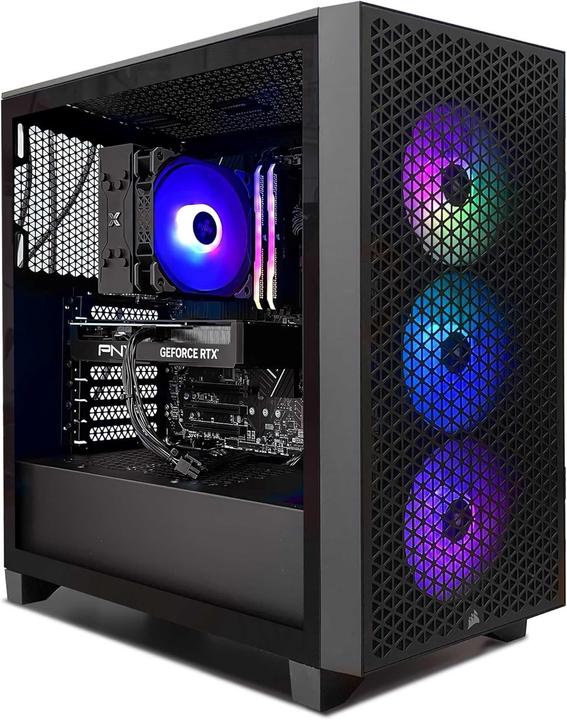 Immagine prodotto Corsair PC Gaming con AMD 4070, GeForce RTX 4070 12 GB, 16 GB RAM DDR4, SSD 1 TB, Windows 11 Pro (1000 GB, 16 GB, GeForce RTX 4070)
