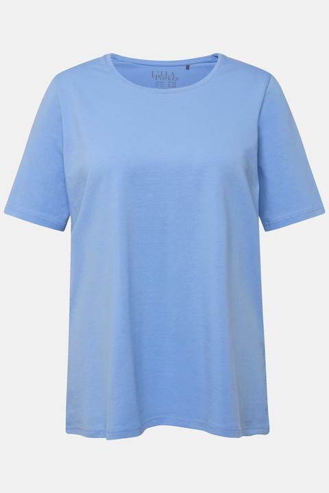 Actual product image Ulla Popken Essential Round Neck Stretch Tee (60)