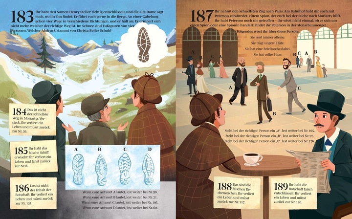 Image du produit Escape Room Aventure Kids - La plus grande affaire de Sherlock (Allemand)