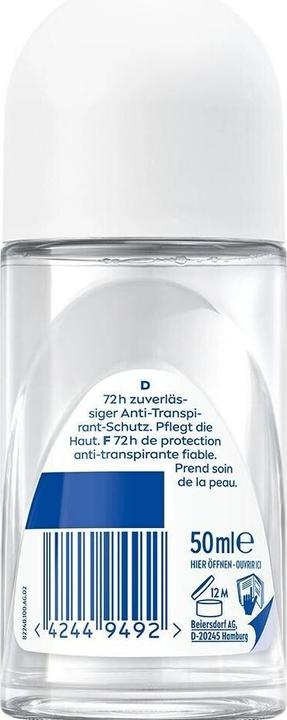 Produktbild NIVEA Deo Roll-on Black and White 50 ml (Roll-on, 50 ml)
