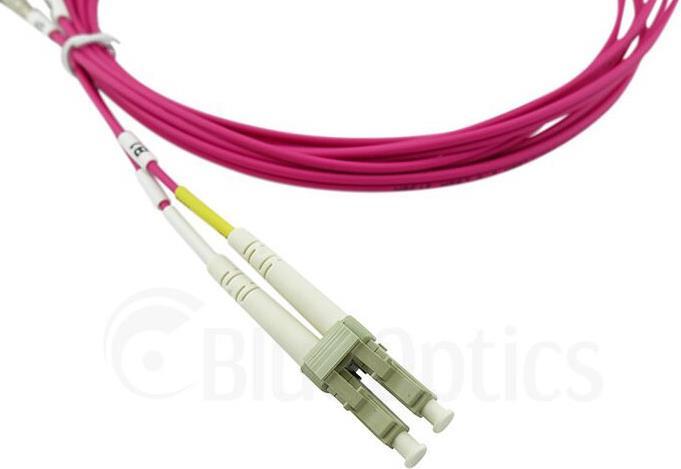 Produktbild CBO BlueOptics LWL Patchkabel LC / LC MM OM4 magenta 0,5m (0.50 m)