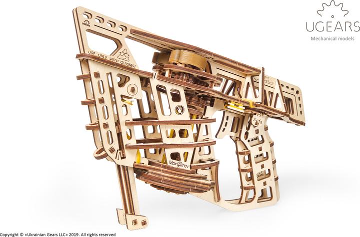 Produktbild Ugears Flugzeugstarter mechanische Modell Bausatz