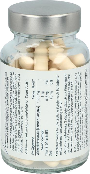 Actual product image SpermidineLife Original 365+ Caps (60 Piece, Capsules, 164 g)