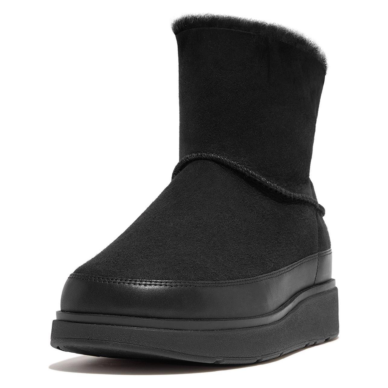 Fitflop, Damen, Boots + Stiefel, Gen-ff Mini GS6-090 - 40, Schwarz, (40)