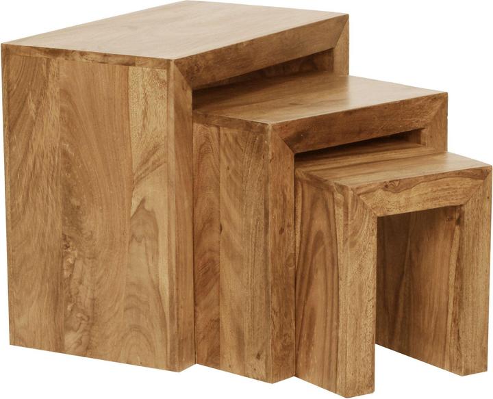 45 x 30 x 50 cm, 38 x 28 x 29 cm, 26 x 26 x 29 cm