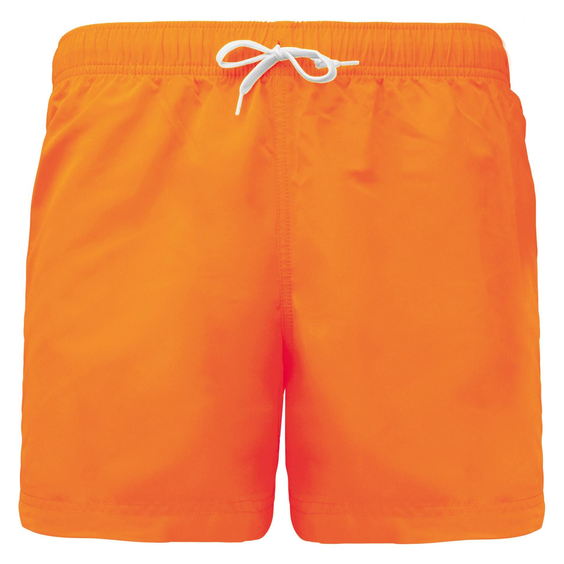 Proact, Herren, Badehosen, Badeshorts, Orange, (M)