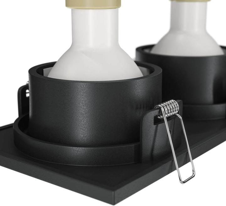 Produktbild Maytoni Zoom Downlight, Einbauleuchte 2x GU10 Schwarz IP65 (GU10)