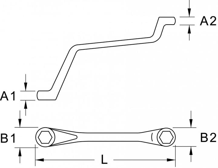 Actual product image KS Tools Brake bleeding wrench (11 mm)